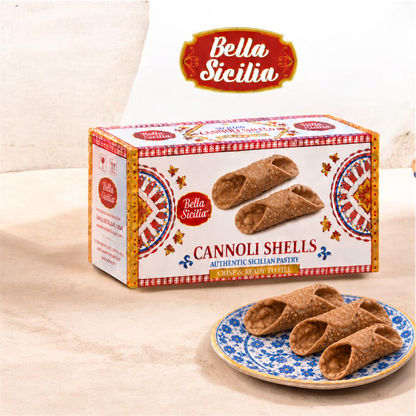 Bella Sicilia cannoli shells