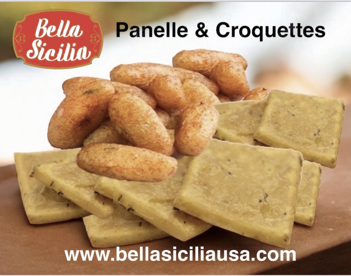 Bella Sicilia panelle and potato croquettes
